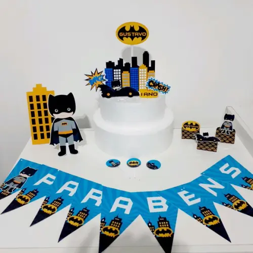 Kit Batman - Festa em Casa (32 Itens)