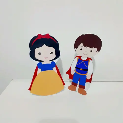Kit Branca de Neve - Festa em Casa (32 Itens)