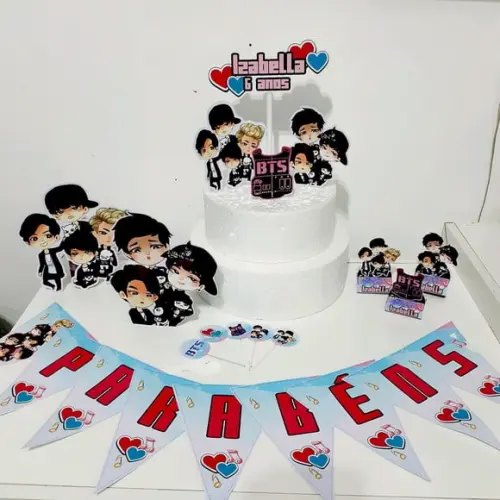 Kit Bts - Festa em Casa (32 Itens)