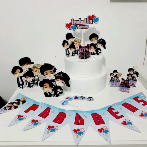 Kit Bts - Festa em Casa (32 Itens)