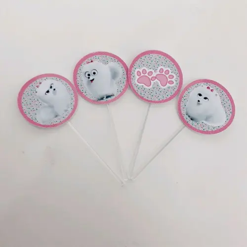 Kit Cachorrinha Gigi- Festa em Casa (32 Itens)