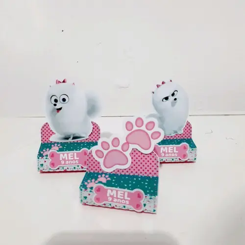 Kit Cachorrinha Gigi- Festa em Casa (32 Itens)