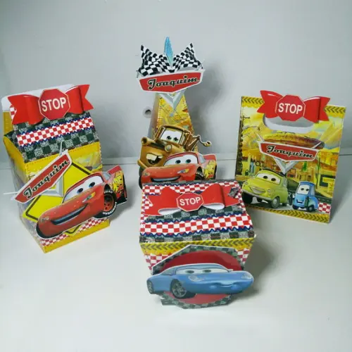 Kit Caixinha - Carros (40 Itens)