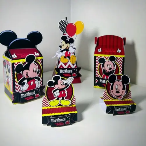 Kit Caixinha - Mickey ( 50 Itens )