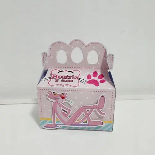 Kit Caixinha - Pantera Cor de Rosa (50 Itens)