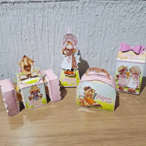 Kit Caixinha - Papel de Carta - Sarah Kay (40 Itens)