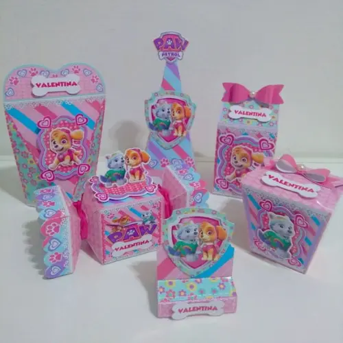 Kit Caixinha - Patrulha Canina (60 Itens)