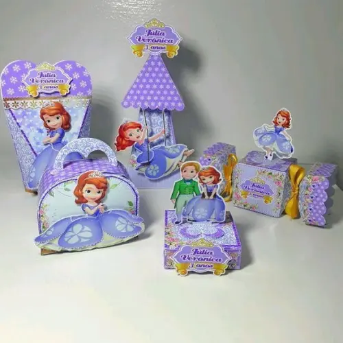 Kit Caixinha - Princesinha Sofia