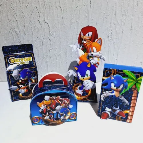 Kit Caixinha - Sonic 3 (40 Itens)