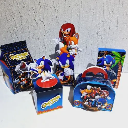 Kit Caixinha - Sonic 3 (50 Itens)