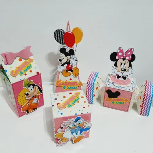 Kit Caixinha -turma do Mickey ( 40 Itens )