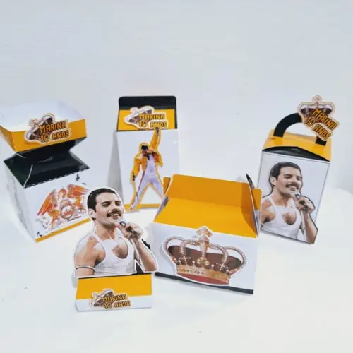 Kit Caixinhas - Banda Queen ( 50 Itens)