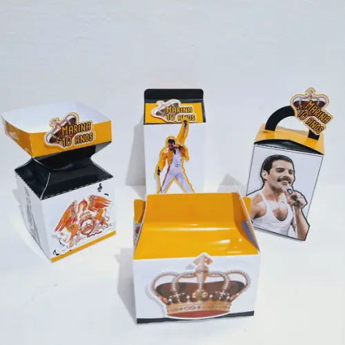 Kit Caixinhas - Banda Queen (40 Itens)