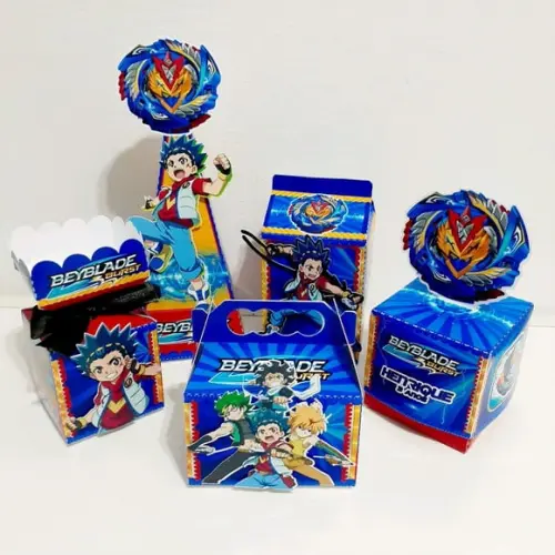 Kit Caixinhas - Beyblade (50 Itens)