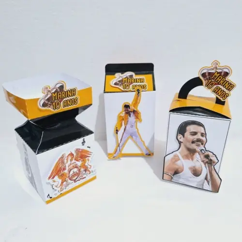 Kit Caixinhas - Banda Queen (30 Itens)