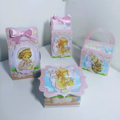 Kit Caixinhas - Bonecas ( 40 Itens )