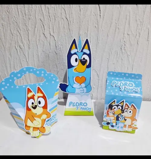 Kit Caixinhas - Bluey (30 Caixas )
