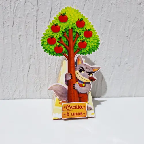 Kit Caixinhas - Chapeuzinho Vermelho - 30 Itens