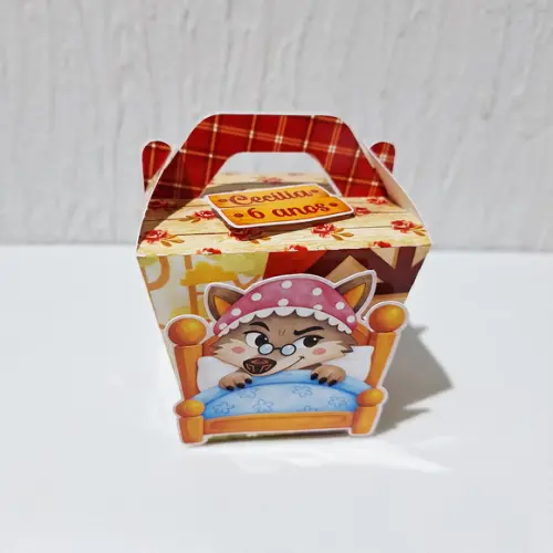 Kit Caixinhas - Chapeuzinho Vermelho - 50 Itens