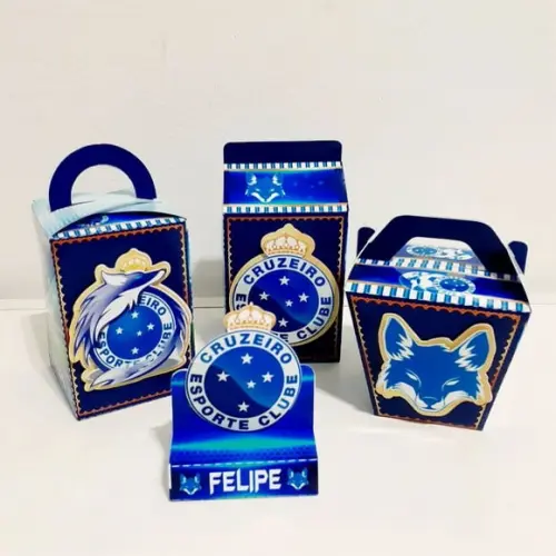 Kit Caixinhas - Cruzeiro (40 Itens)