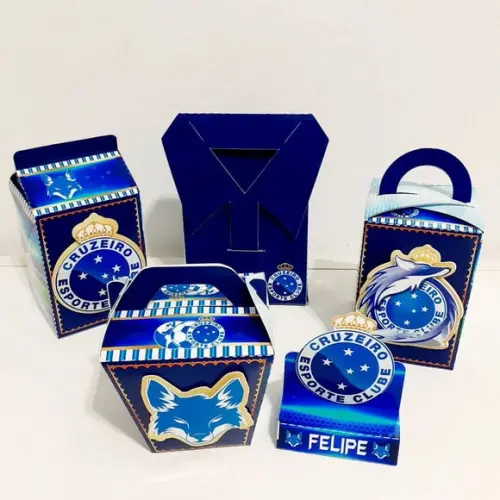 Kit Caixinhas - Cruzeiro (50 Itens)