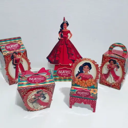 Kit Caixinhas - Elena de Avalor ( 50 Caixas )