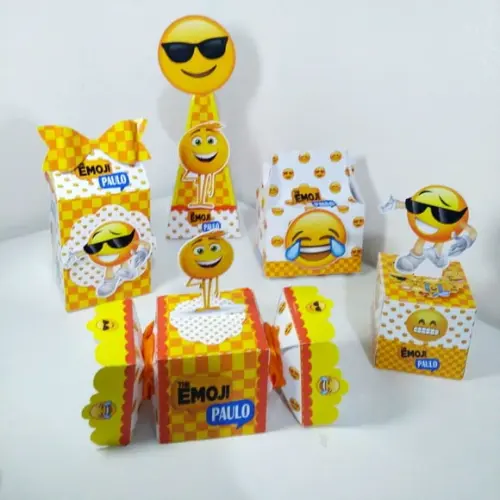 Kit Caixinhas - Emoji (50 Itens)