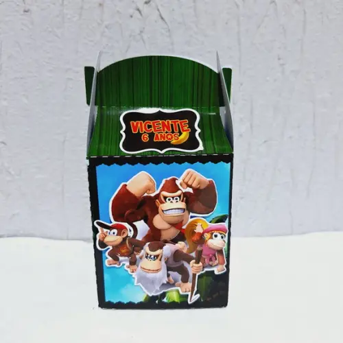 Kit Caixinhas - Donkey Kong (50 Itens)