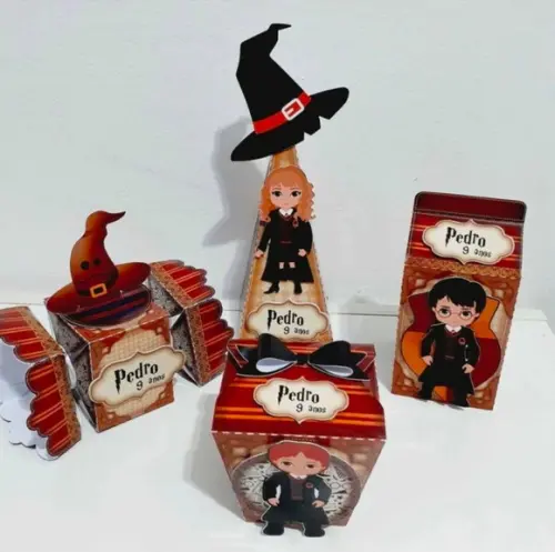 Kit Caixinhas - Harry Potter (80 Itens)