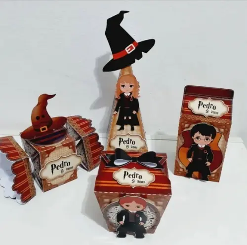 Kit Caixinhas - Harry Potter (105 Itens)