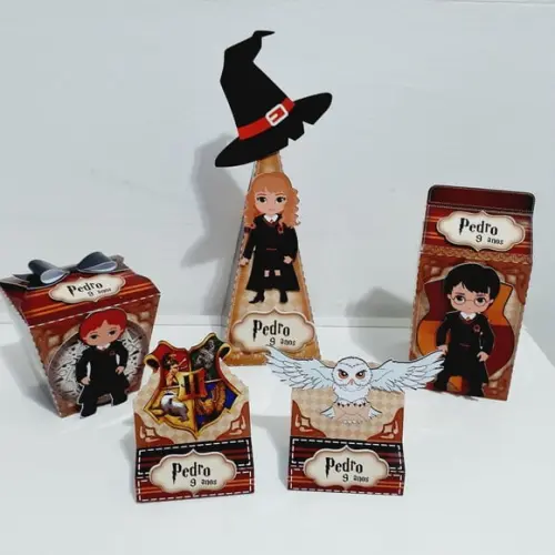Kit Caixinhas - Harry Potter (50 Itens)