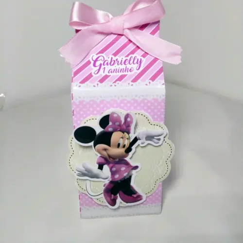 Kit Caixinhas - Minnie Rosa ( 40 Caixas )