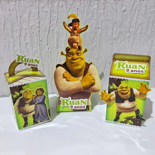 Kit Caixinhas - Shrek (30 Itens)