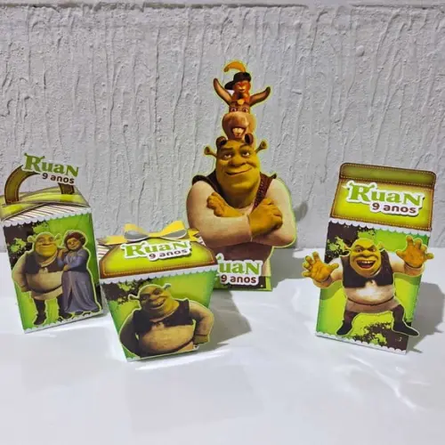 Kit Caixinhas - Shrek (40 Itens)