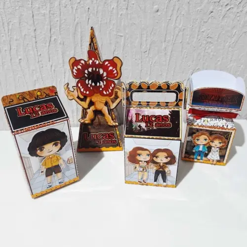 Kit Caixinhas - Stranger Things (40 Caixas )