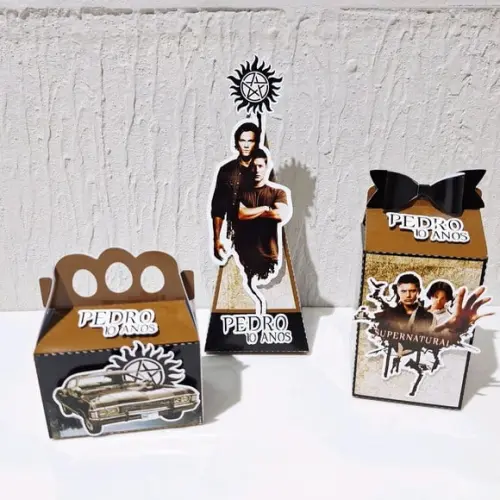 Kit Caixinhas - Supernatural (30 Itens)
