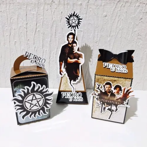 Kit Caixinhas - Supernatural (30 Itens)