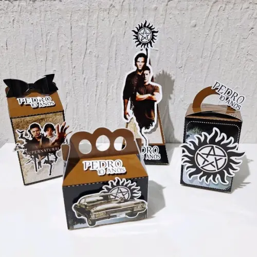 Kit Caixinhas - Supernatural (40 Itens)