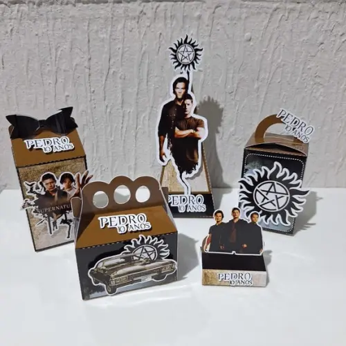 Kit Caixinhas - Supernatural (50 Itens)