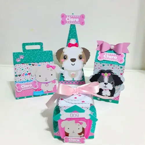 Kit Caixinhas Cachorrinhas (40 Itens)