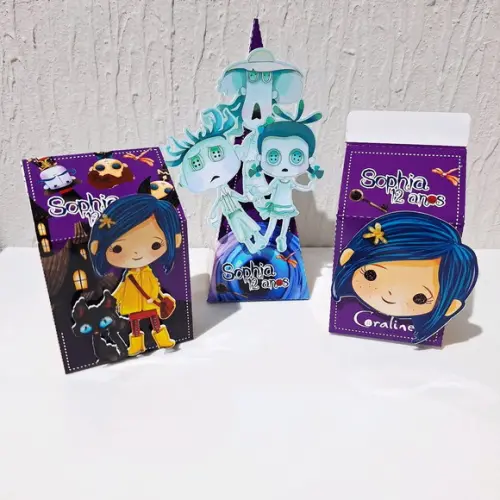 Kit Caixinhas- Coraline (30 Itens)