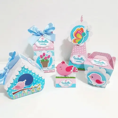 Kit Caixinhas- Jardim Encantado ( 50 Itens )