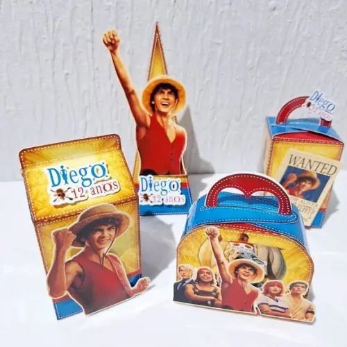 Kit Caixinhas- One Piece - Série (40 Itens)