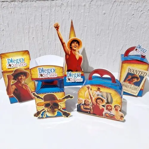 Kit Caixinhas- One Piece - Série (50 Itens)