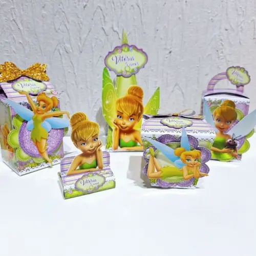 Kit Caixinhas- Tinker Bell - Sininho (50 Itens )