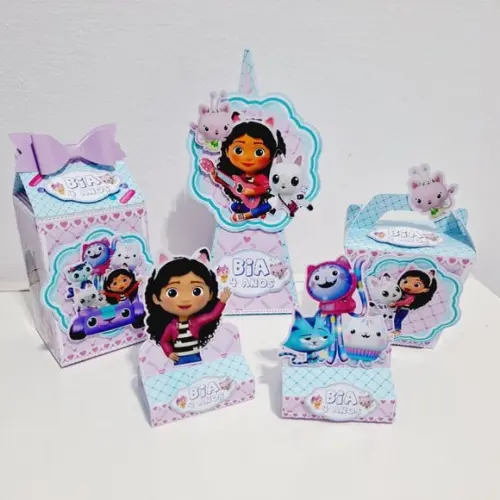 Kit Casa Mágica da Gabby ( 75 Itens)