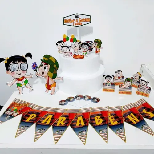 Kit Chaves Baby - Festa em Casa (32 Itens)