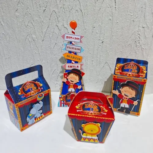 Kit Circo Vintage ( 40 Caixas )