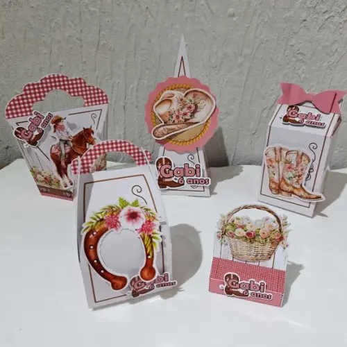 Kit Cowgirl - 50 Itens
