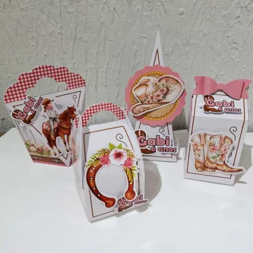 Kit Cowgirl - 40 Itens